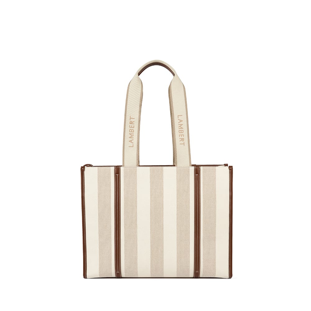 Le Erica – Sac fourre-tout en canevas hazelnut
