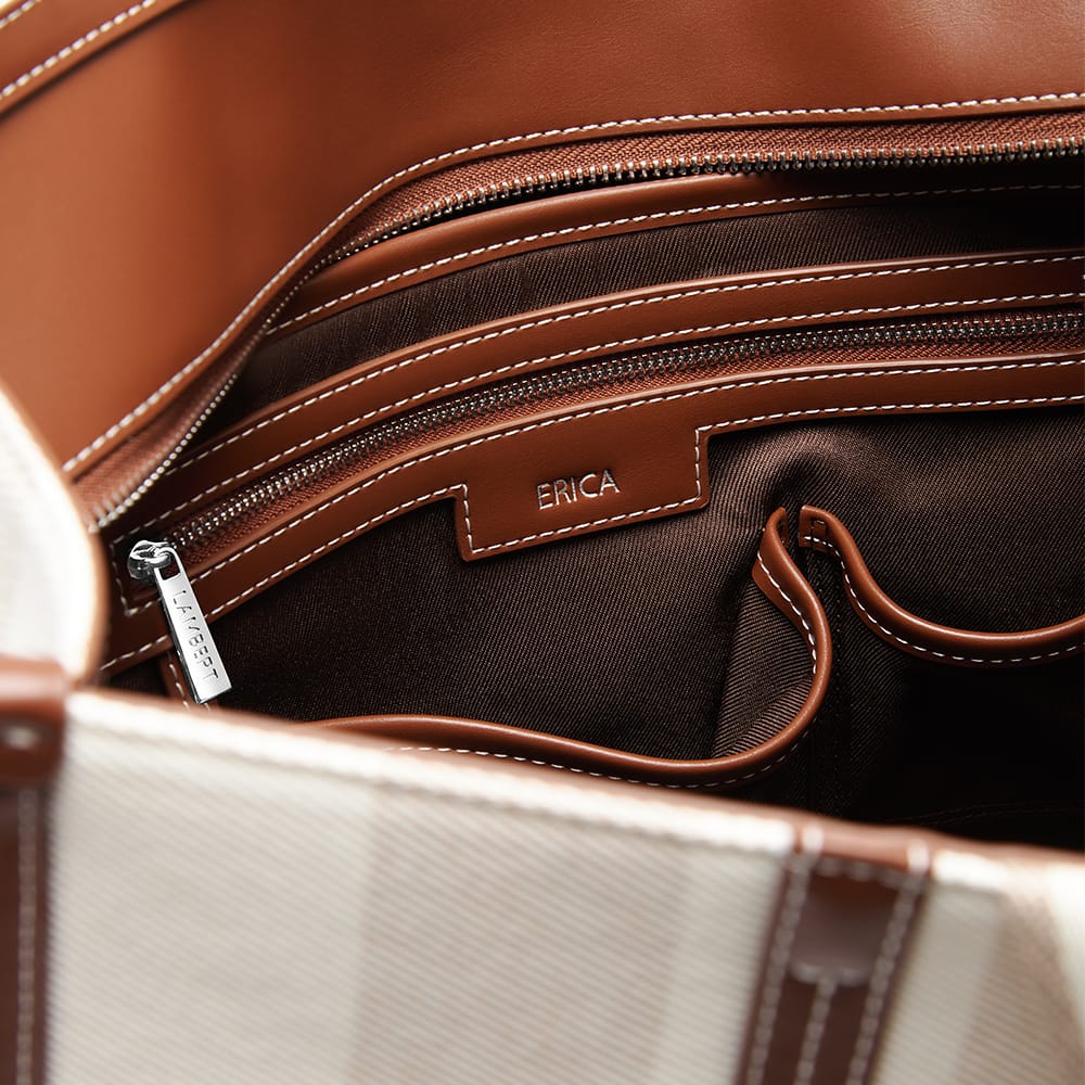 Le Erica – Sac fourre-tout en canevas hazelnut