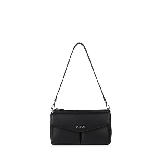 The Esmee - 2-in-1 Black Vegan Leather Handbag