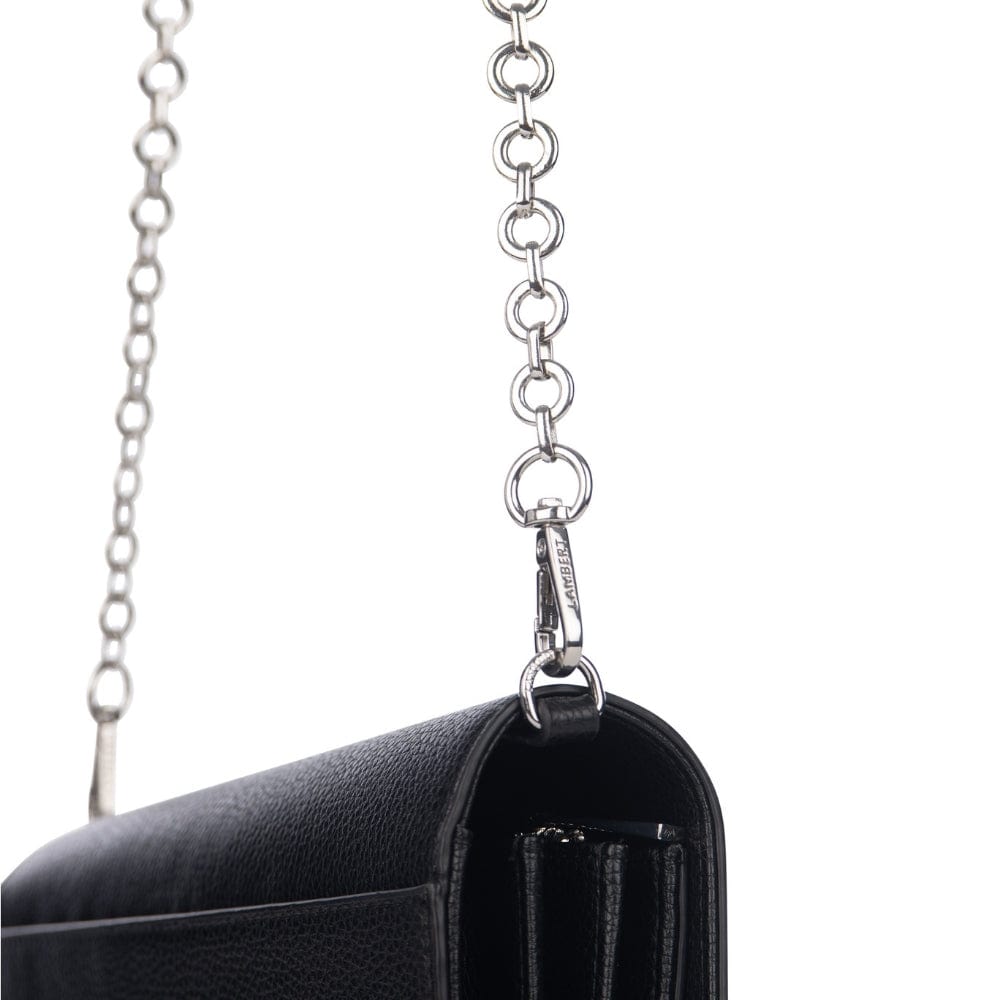The Felicia - Black Vegan Leather Handbag