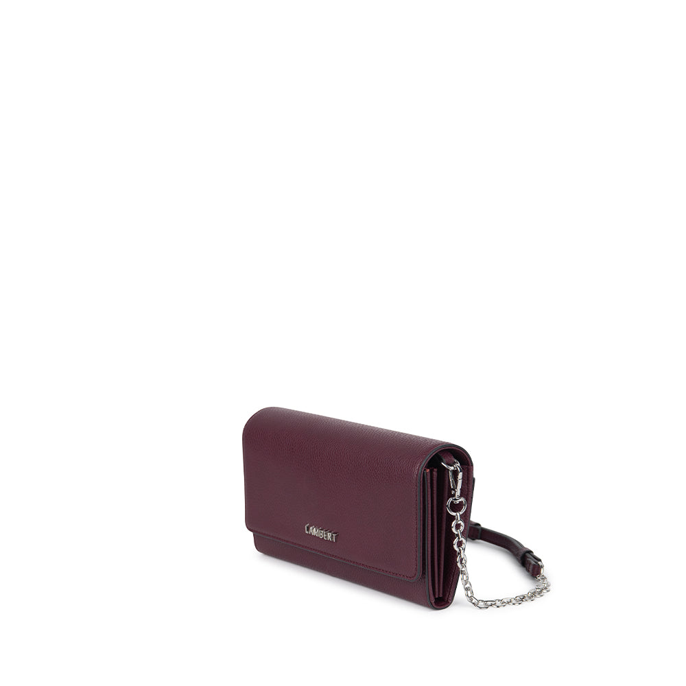 The Felicia - Cabernet Vegan Leather 2-in-1 Handbag