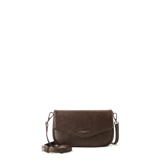 Le Gabby - Sac à main 2-en-1 en cuir vegan espresso