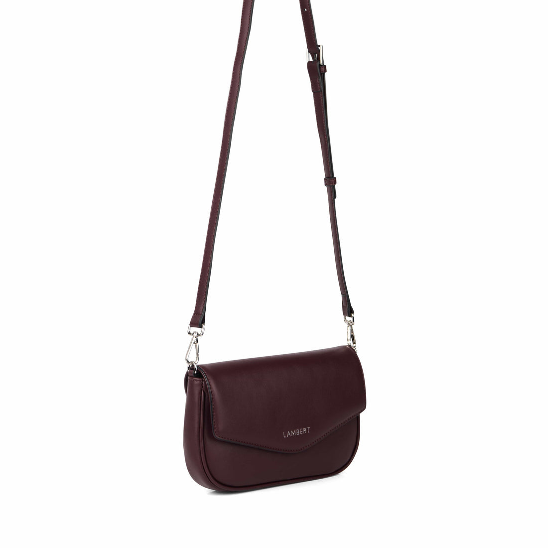 The Gabby – 2-in-1 Vegan Leather Crossbody in Mahogany