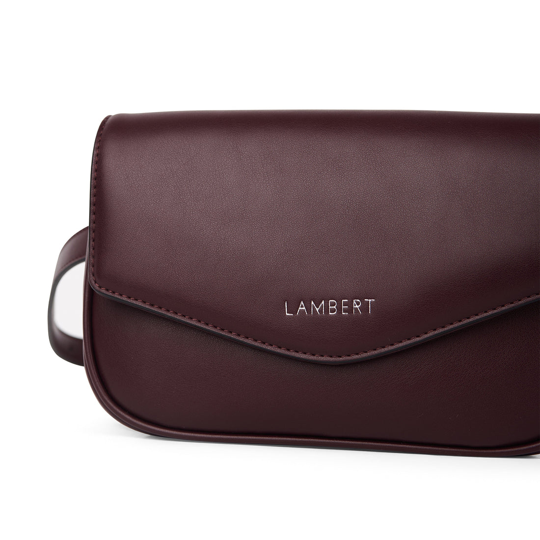 The Gabby – 2-in-1 Vegan Leather Crossbody in Mahogany