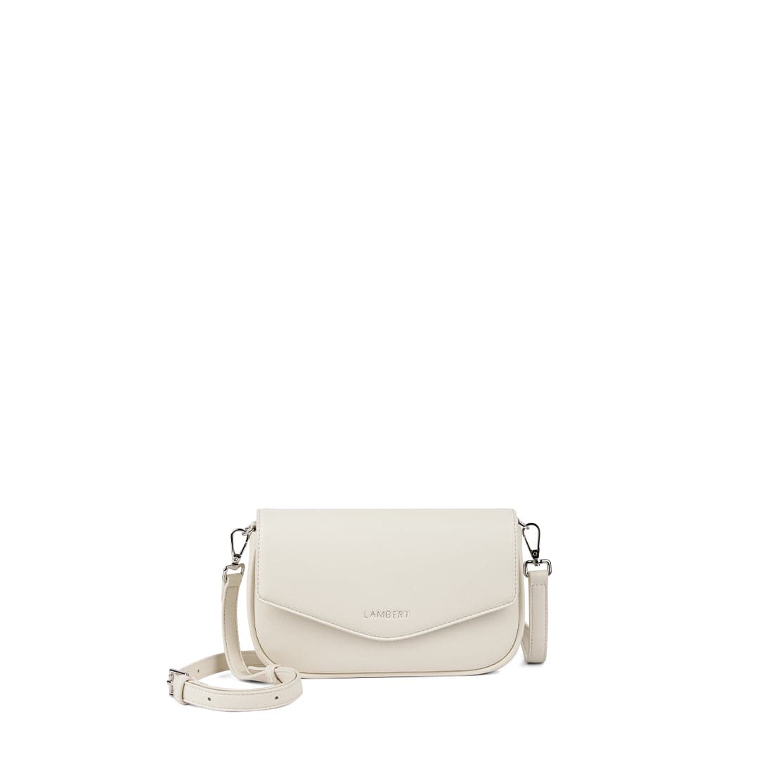 Le Gabby - Sac à main 2-en-1 en cuir vegan porcelain