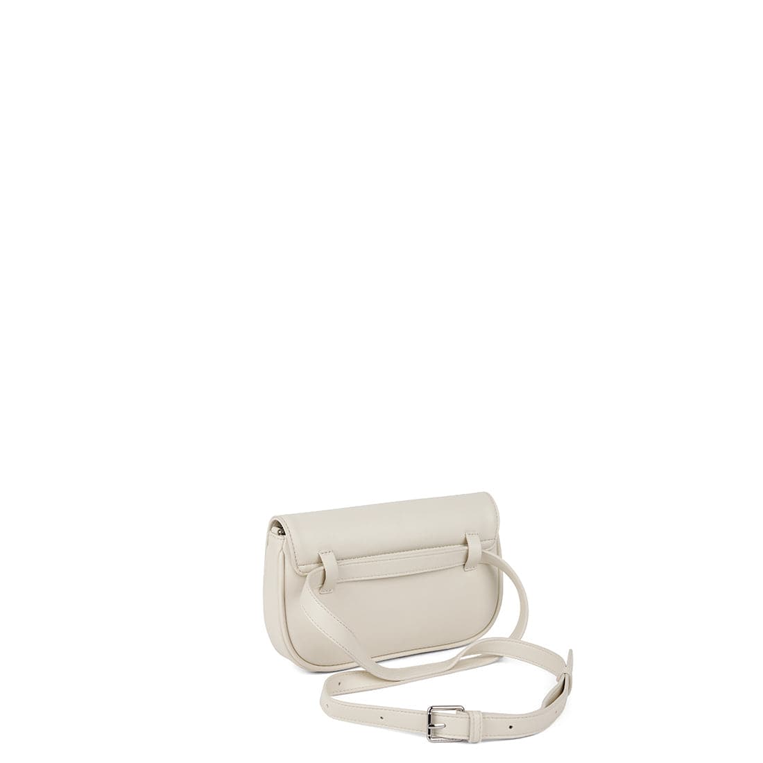 Le Gabby - Sac à main 2-en-1 en cuir vegan porcelain