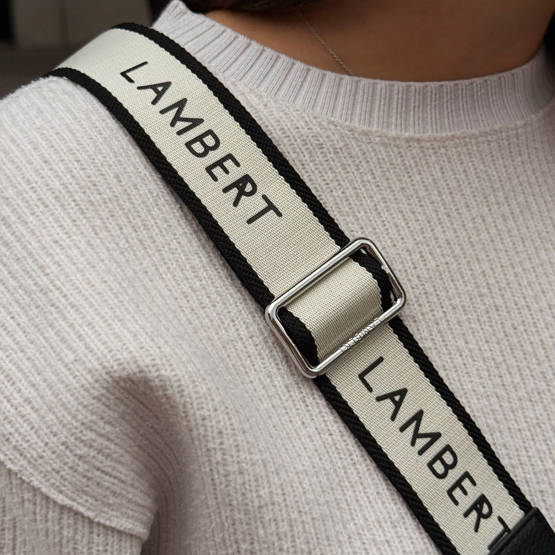 The Sammy - Black Vegan Leather Belt Bag