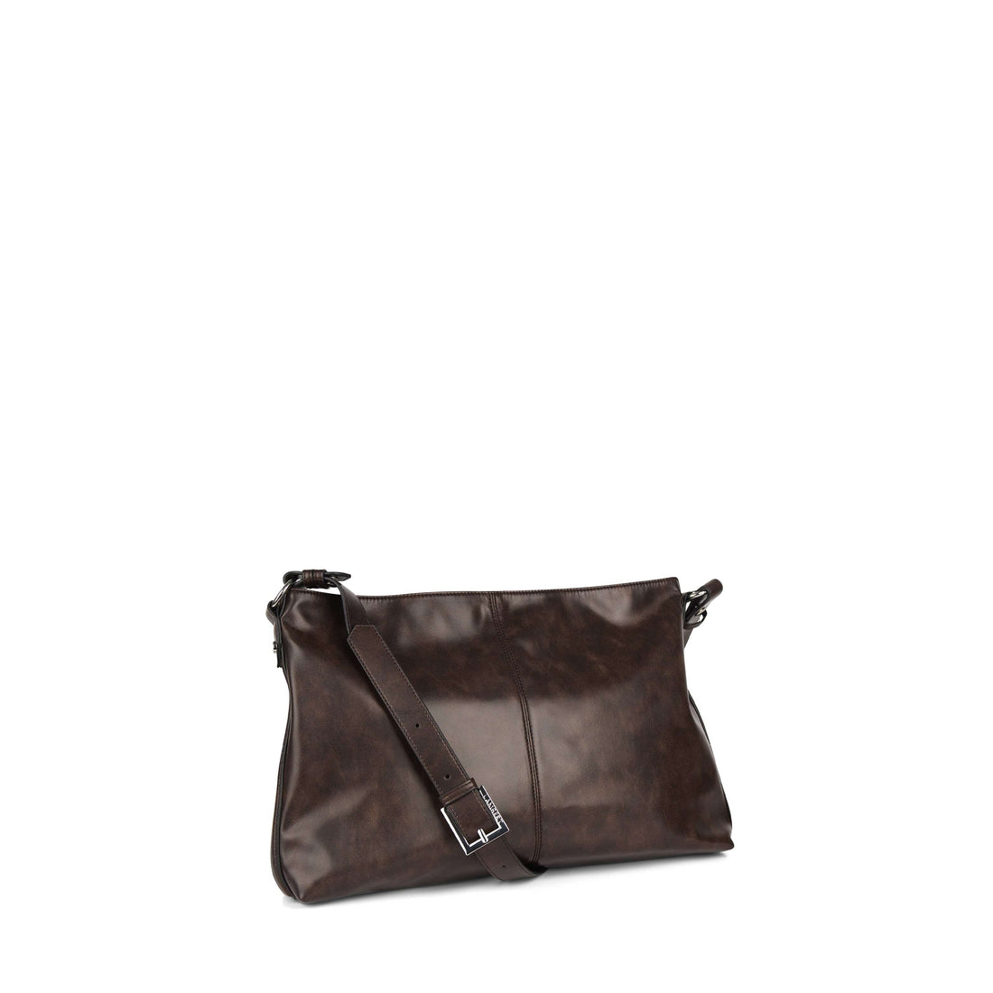 Le Gianna - Sac à main 2-en-1 en cuir vegan espresso