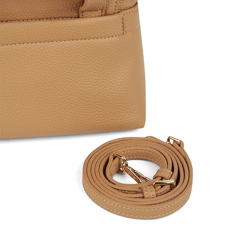 Le Ginny – Sac à bandoulière 2-en-1 en cuir vegan souvenir