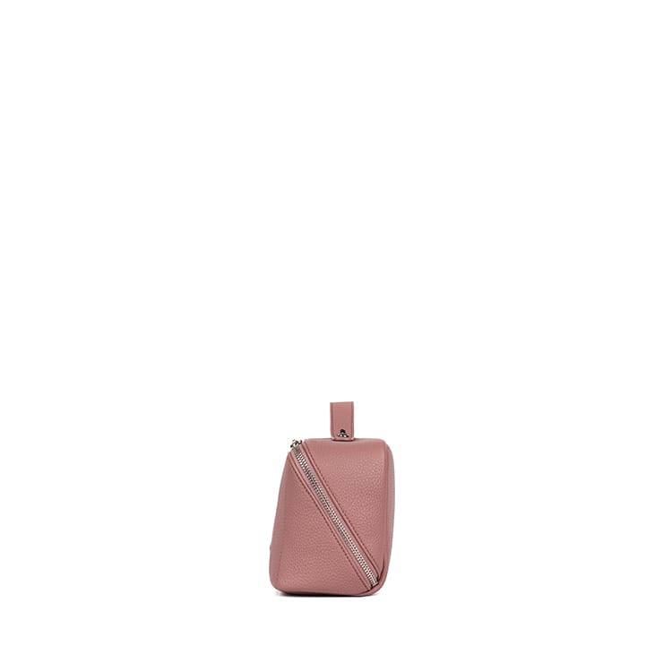 La Jolie - Trousse à maquillage en cuir vegan clay
