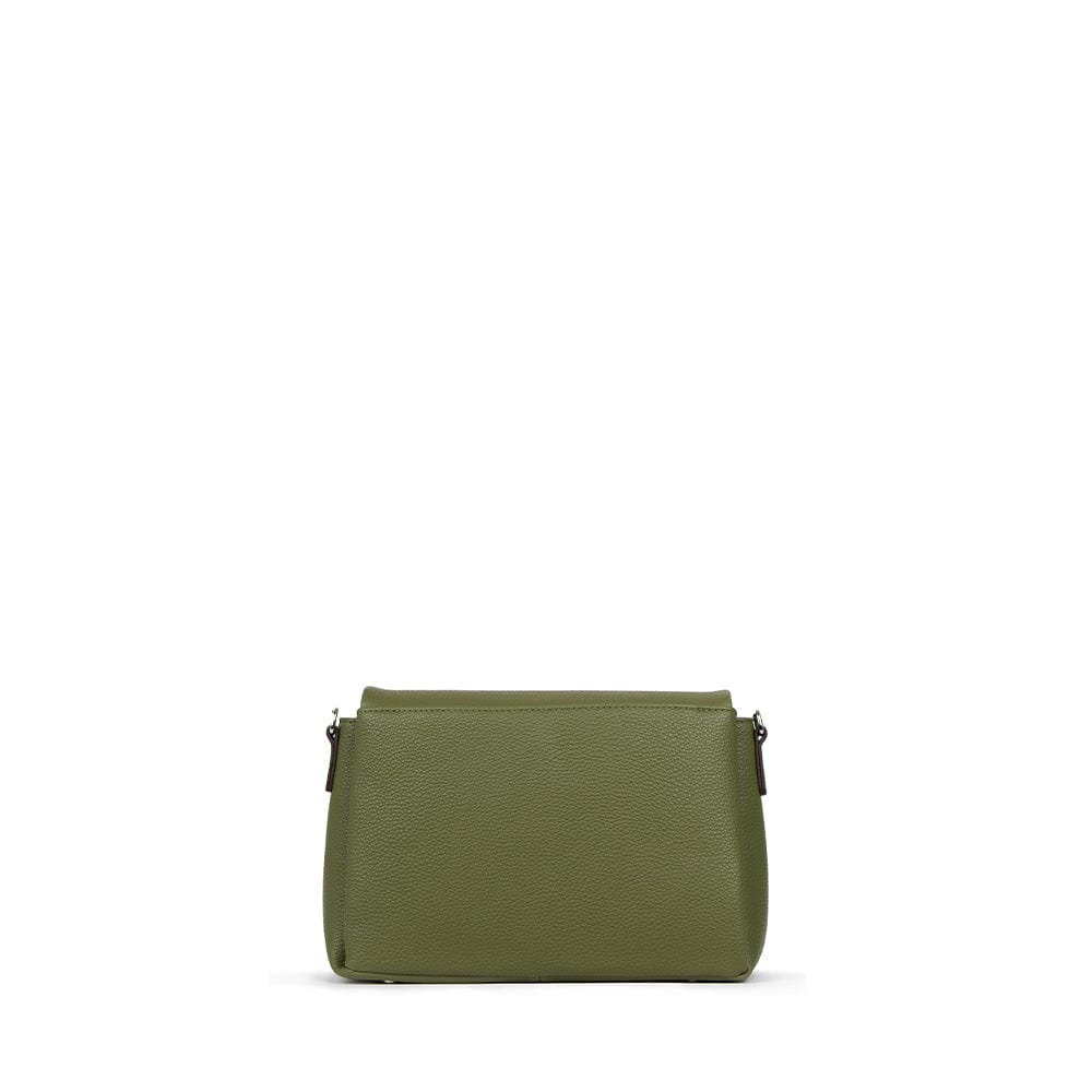 Le Judy - Sac à main bandoulière en cuir vegan olive