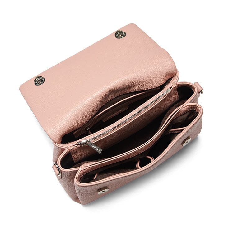 Le Judy - Sac à main bandoulière en cuir vegan chiffon