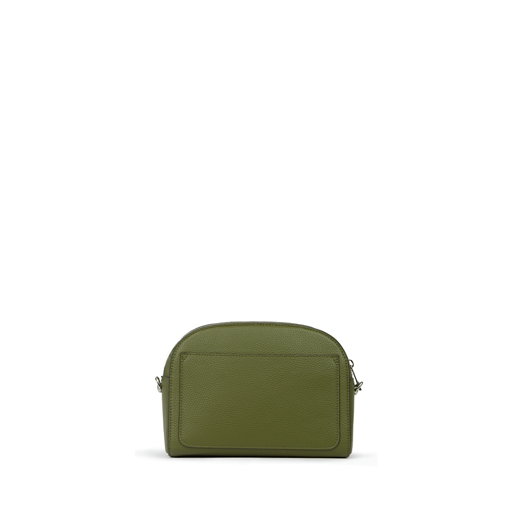 Le Kayla - Sac à main bandoulière en cuir vegan olive