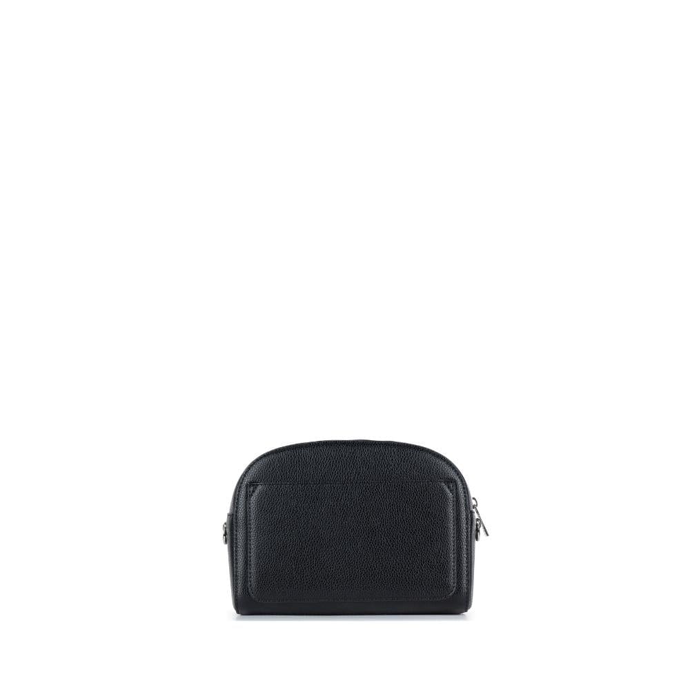 The Kayla - Black Vegan Leather Crossbody Bag