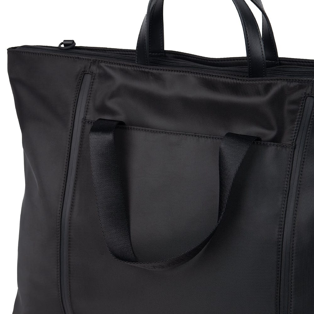 Le Lawrence sac fourre-tout extensible 3-en-1 en nylon recyclé noir