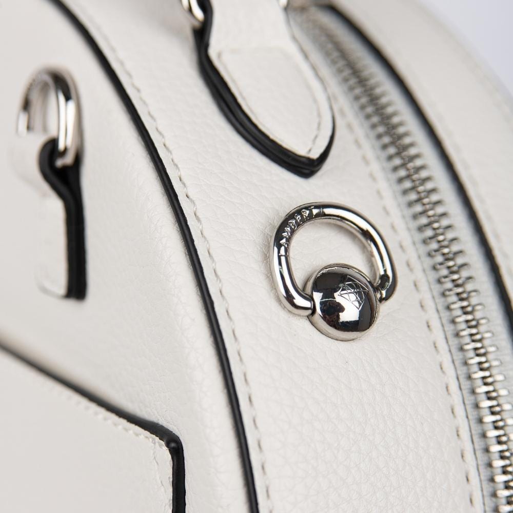 The Livia - 3-In-1 Pearl Vegan Leather Handbag