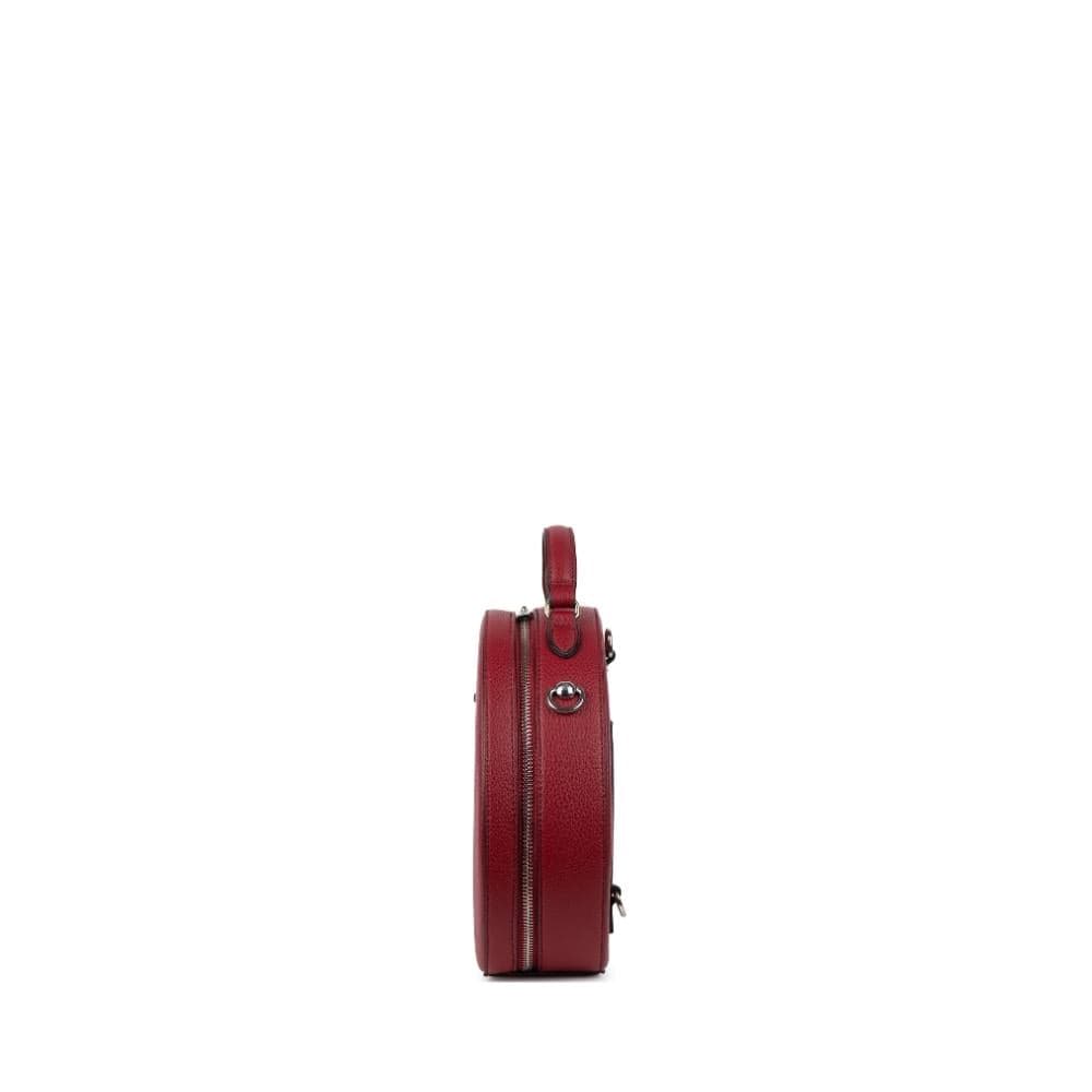 The Livia - 3-In-1 Rouge Vegan Leather Handbag