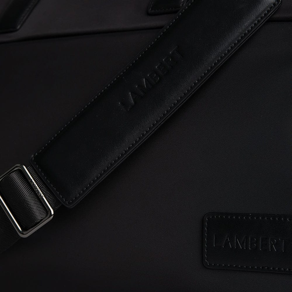 Le London - Recycled Nylon Black Bag