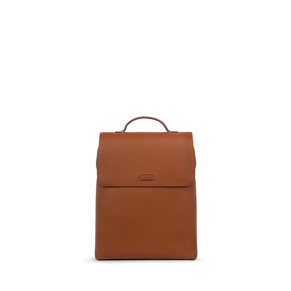 The Lydia - Black Vegan Leather Backpack