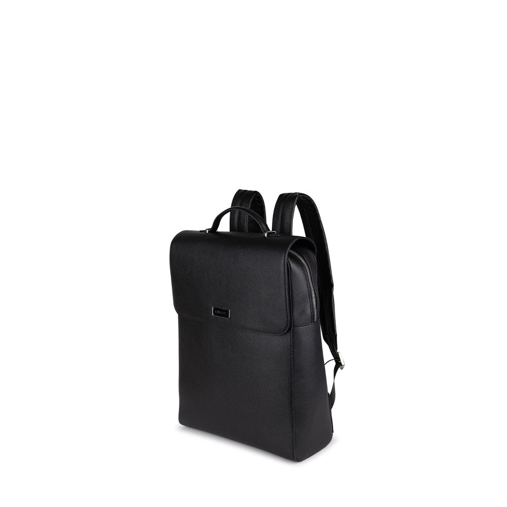 Le Lydia - Sac à dos en cuir vegan noir