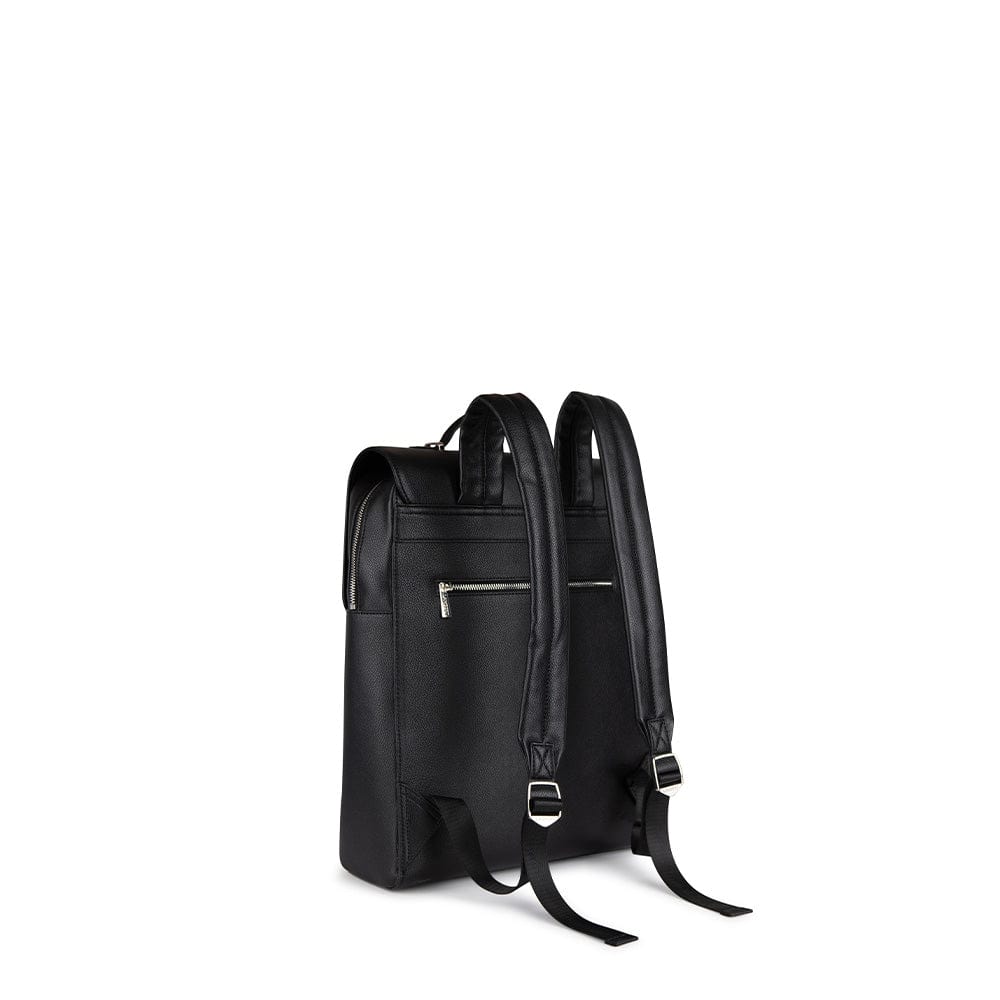 Le Lydia - Sac à dos en cuir vegan noir