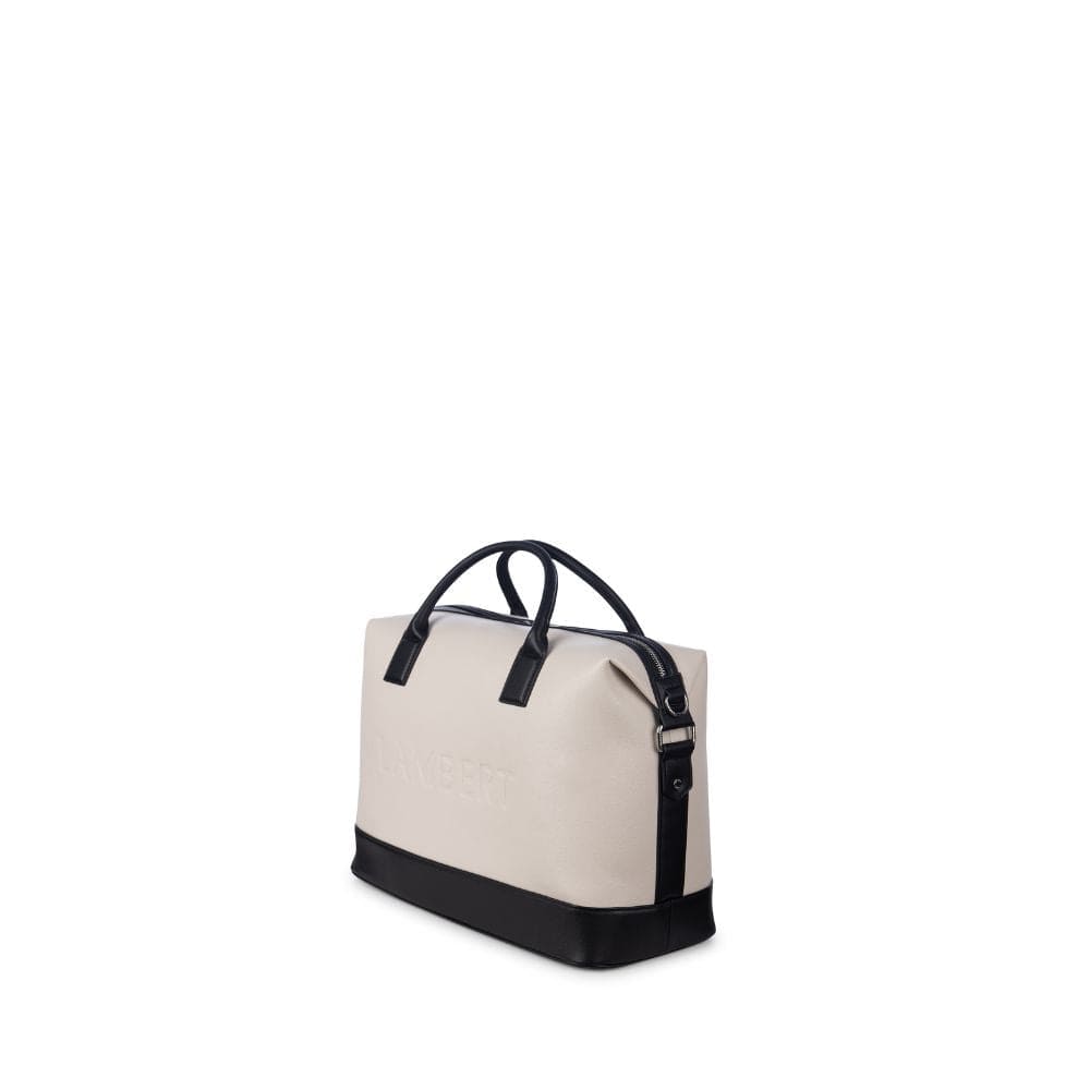 The Mae - Oyster Vegan Leather Travel Tote Bag