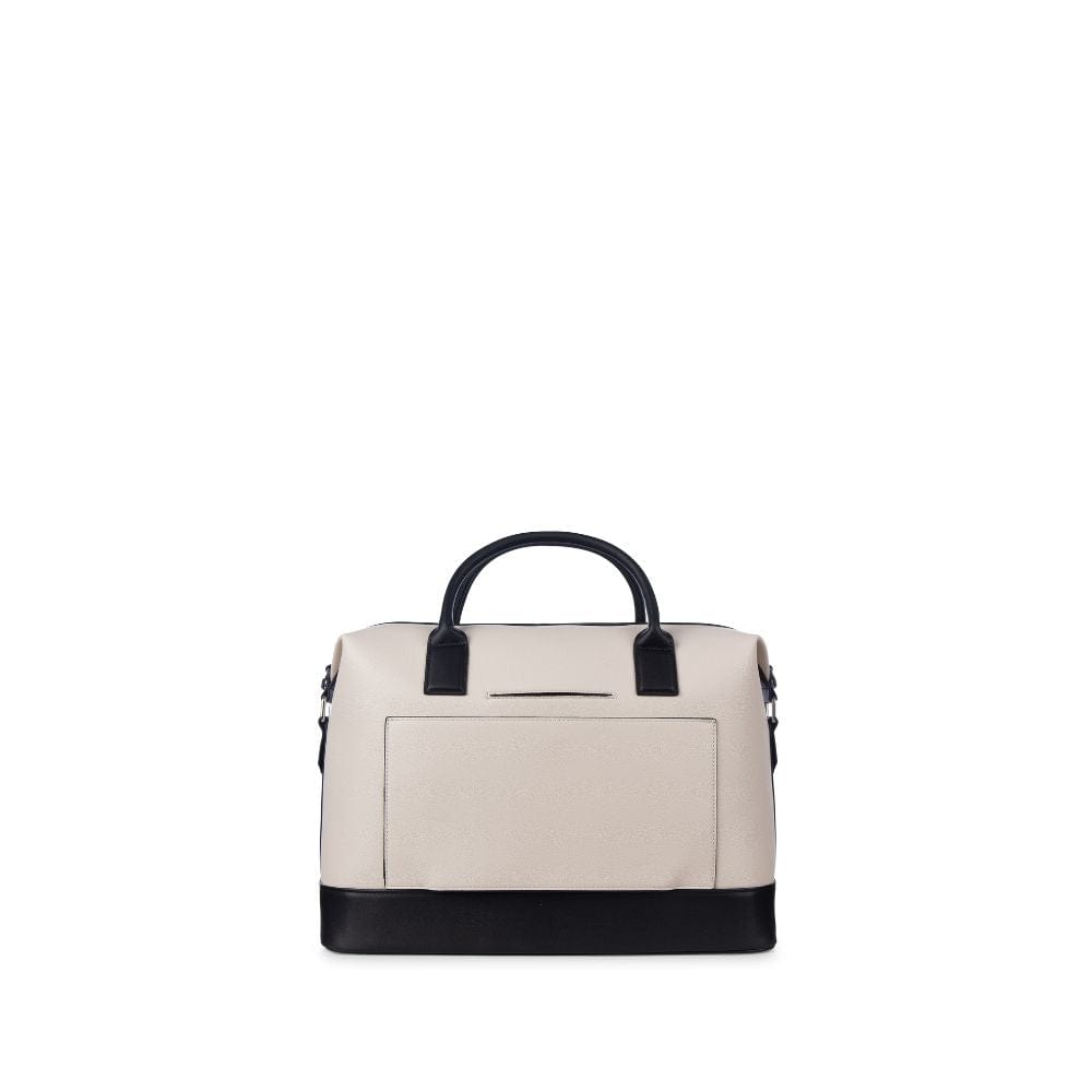 Le Mae - Sac de voyage fourre-tout en cuir vegan oyster