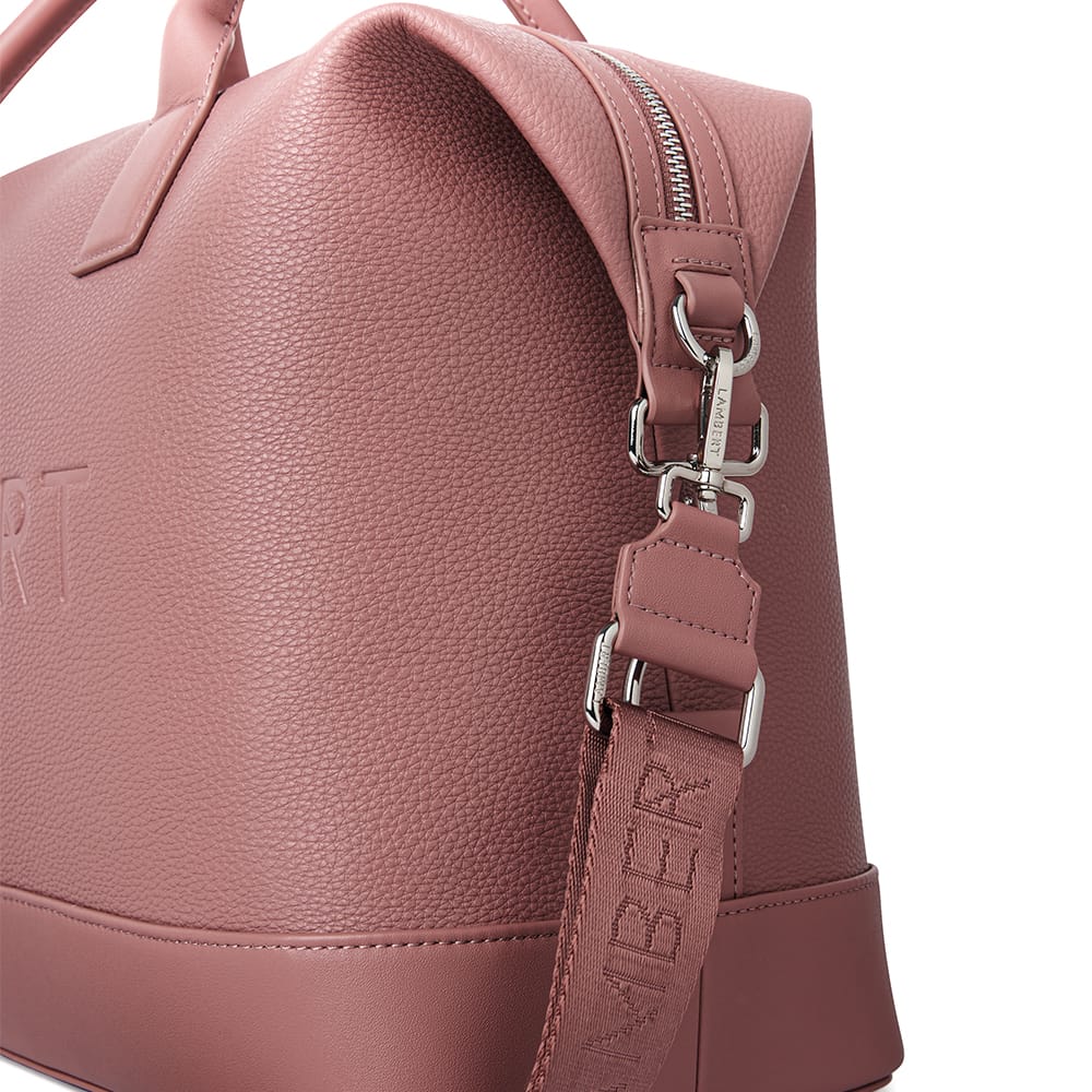 Le Mae - Petit sac de voyage en cuir vegan clay