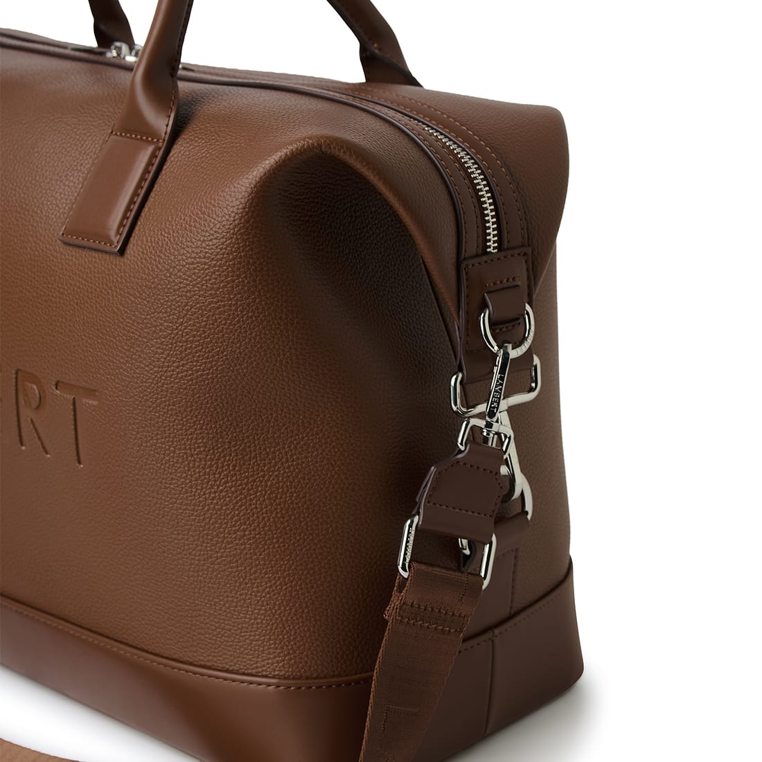 The Mae - Hazelnut Vegan Leather Small Travel Bag