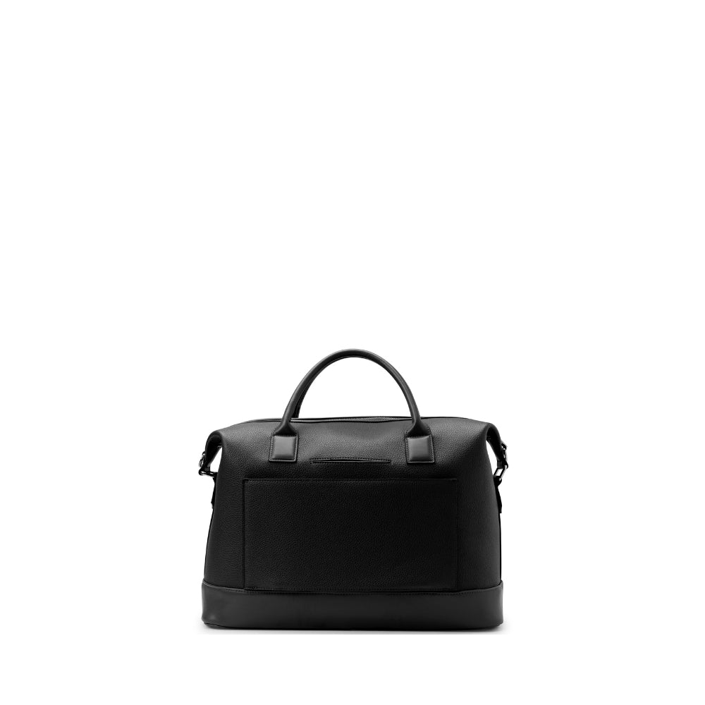 The Mae - Black Vegan Leather Mini Travel Bag