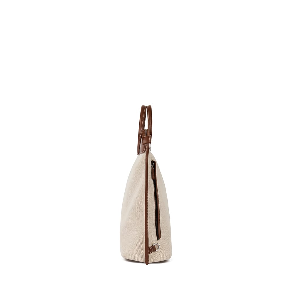 Le Maelle – Sac à dos en canevas hazelnut