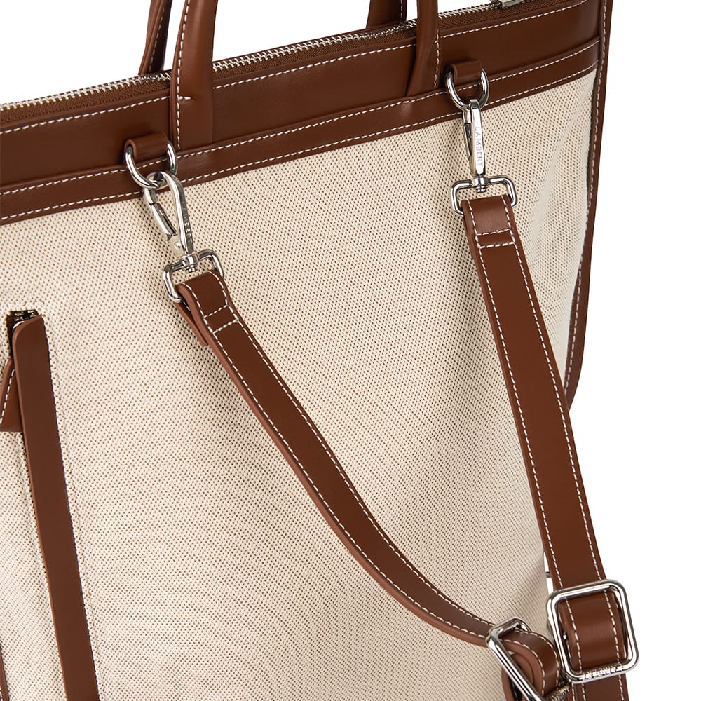Le Maelle – Sac à dos en canevas hazelnut