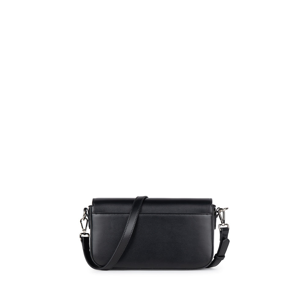 The Maeve - Black Vegan Leather 2-in-1 Handbag