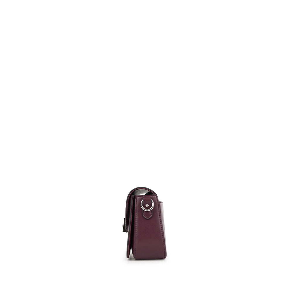 The Maeve - Cabernet Vegan Leather 2-in-1 Handbag