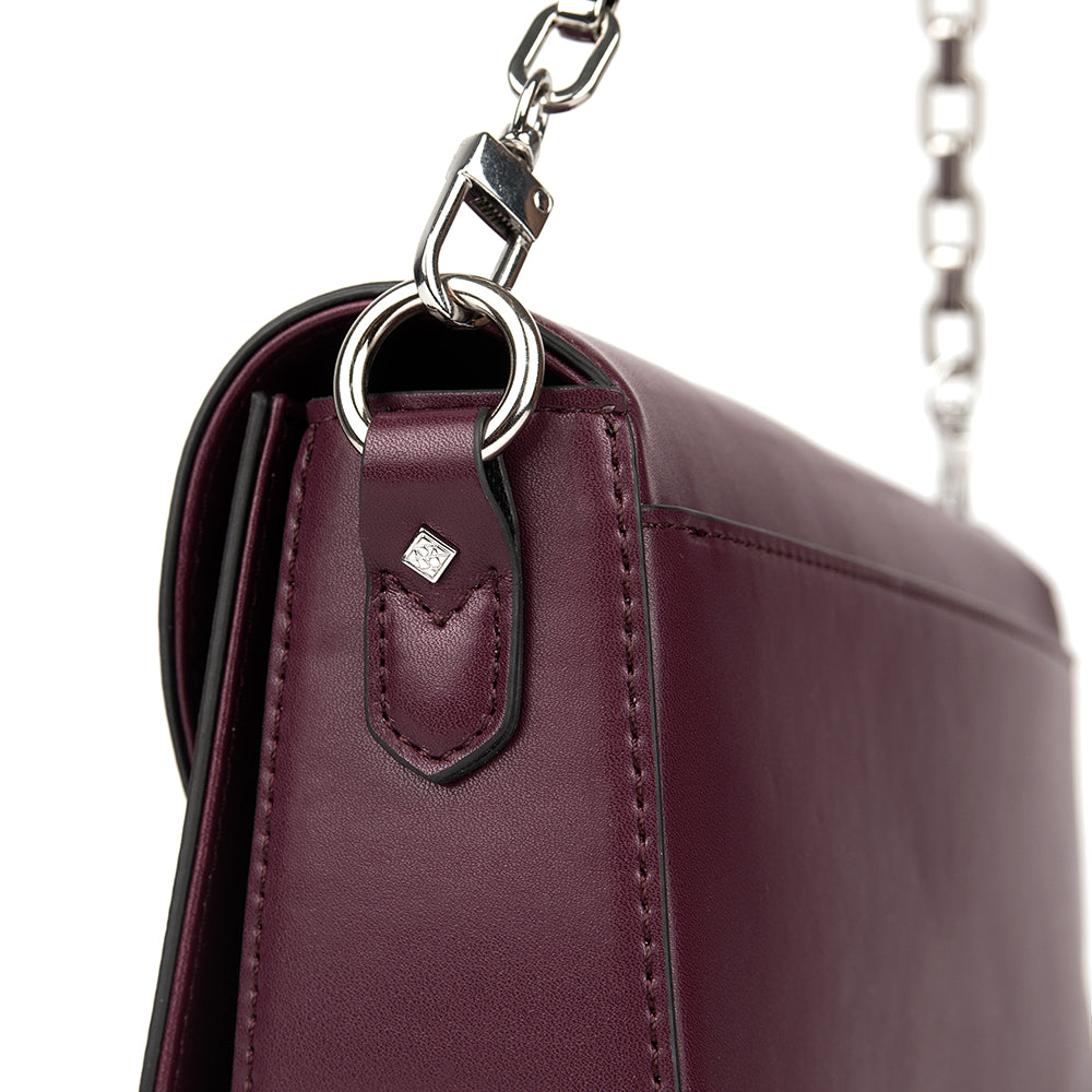 The Maeve - Cabernet Vegan Leather 2-in-1 Handbag