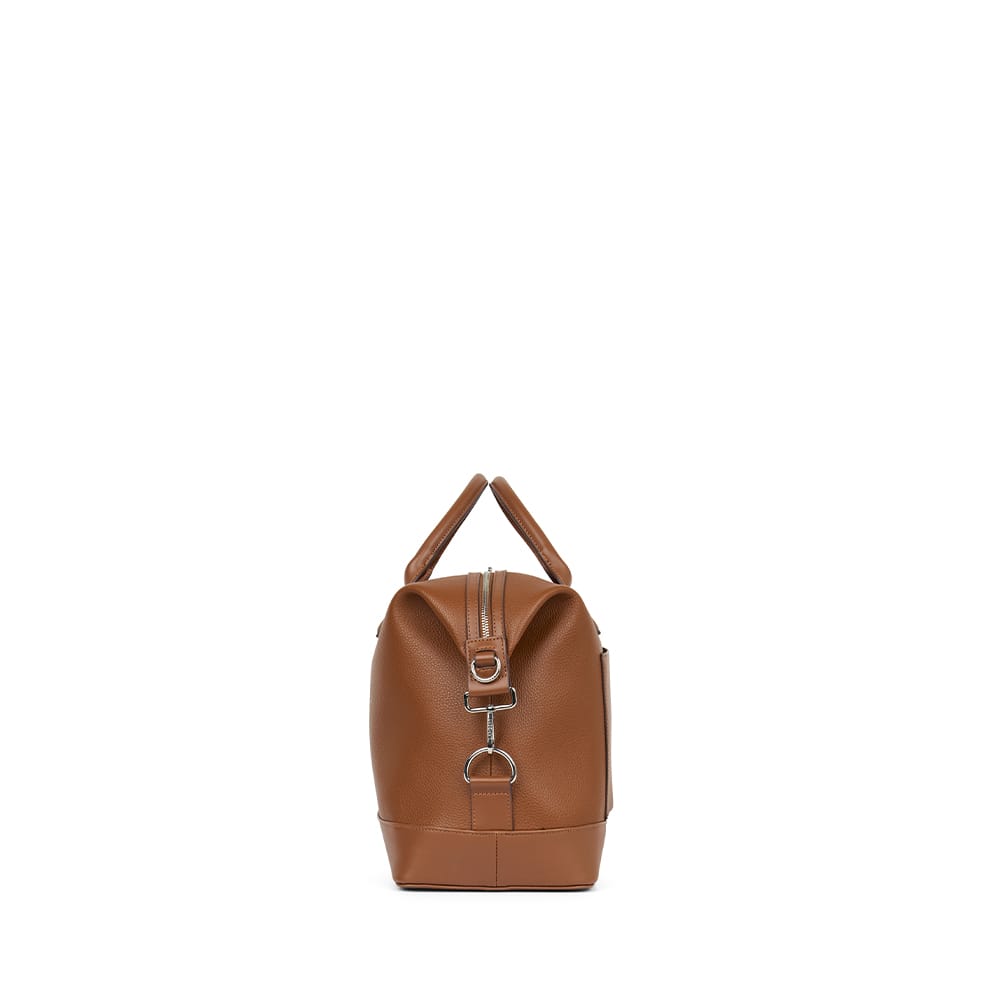 Le Mae - Petit sac de voyage en cuir vegan affogato