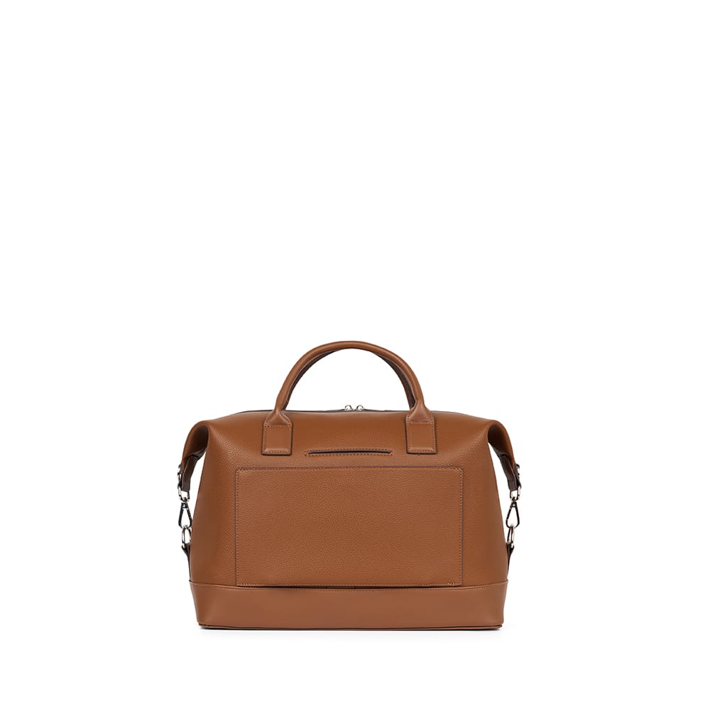 Le Mae - Petit sac de voyage en cuir vegan affogato