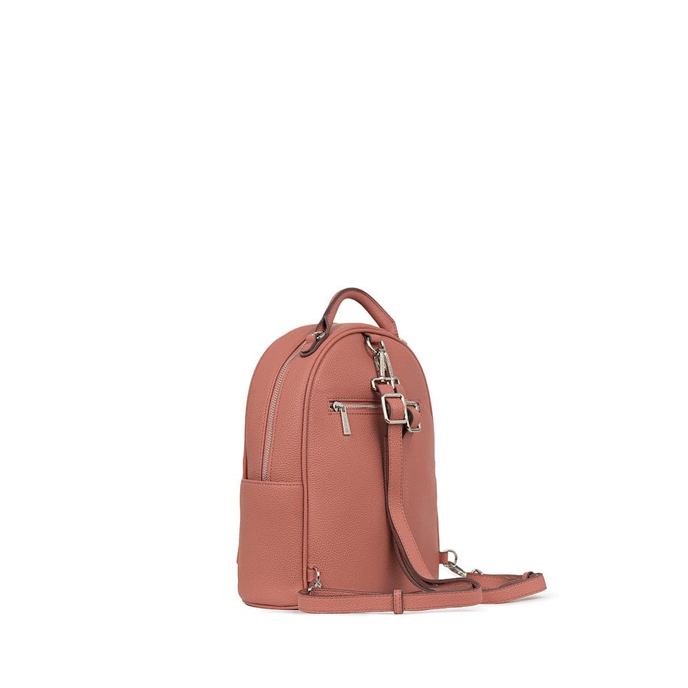 Le Maude - Sac à dos 3-en-1 en cuir vegan petal