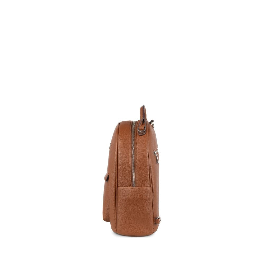 The Maude - Affogato Vegan Leather Backpack