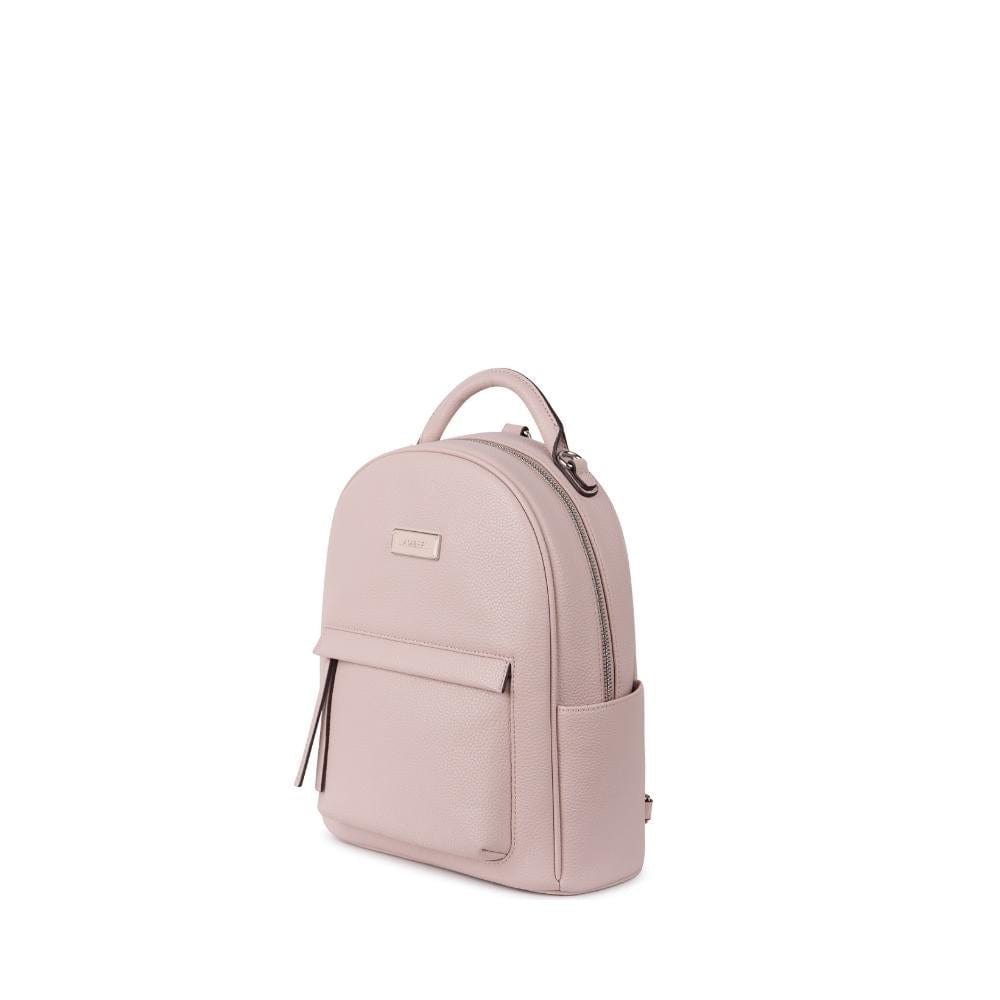 The Maude - Dusty Pink Vegan Leather Backpack