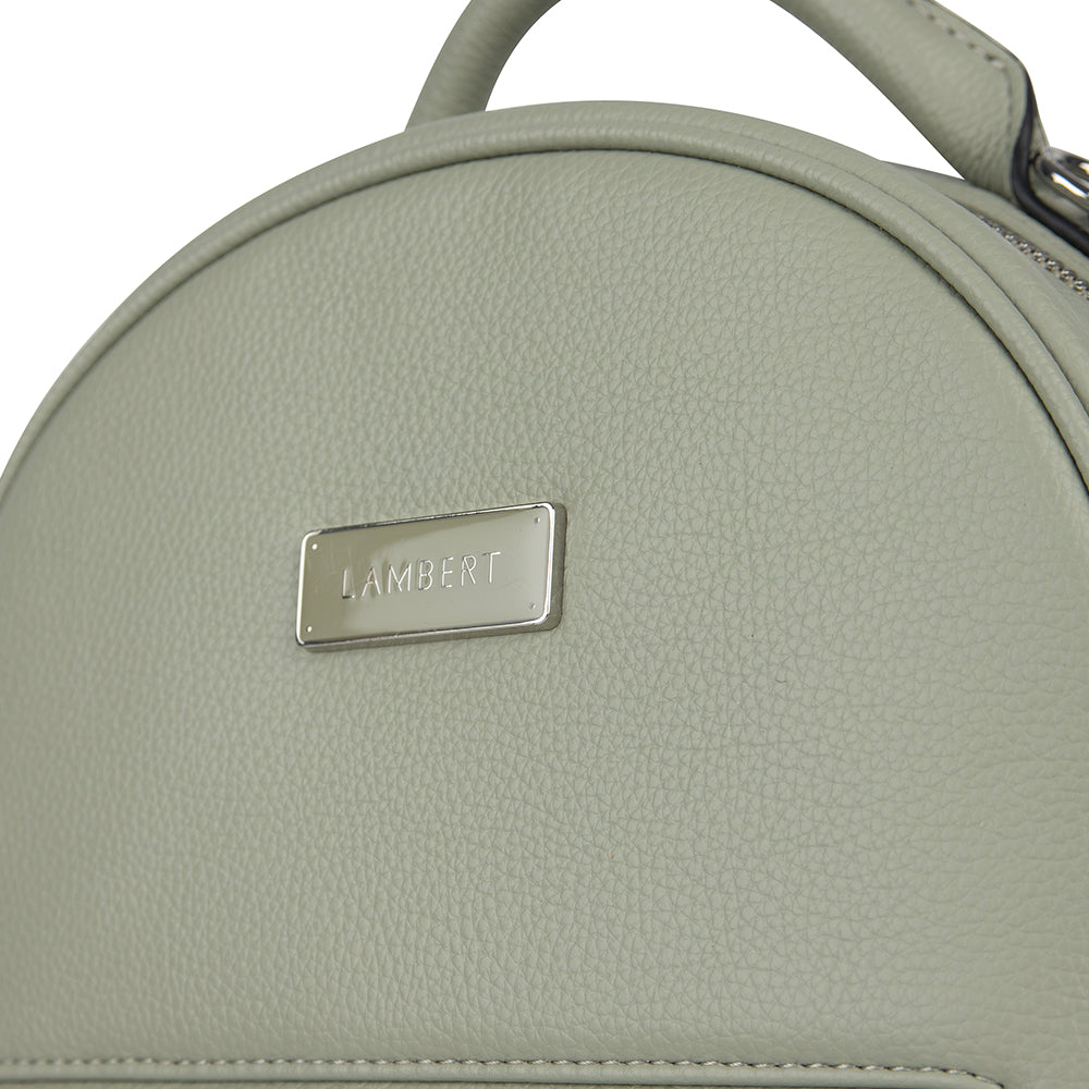 Le Maude - 3-in-1 Vegan Sage Leather Backpack