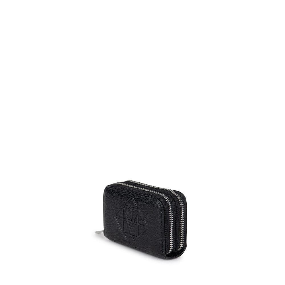 Le Megan - Vegan Black Leather Wallet