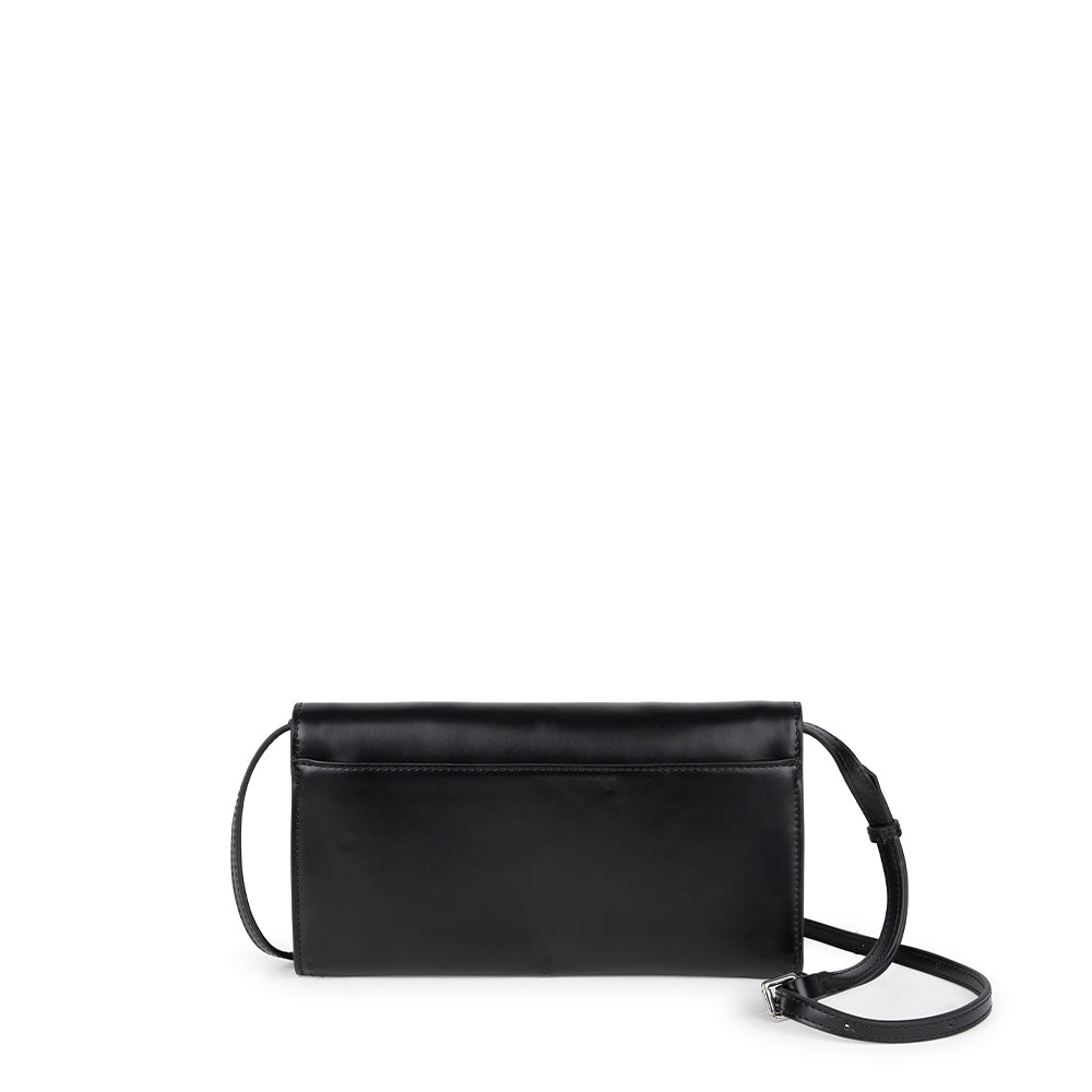 The Micah - Black Shiny 3-in-1 Handbag