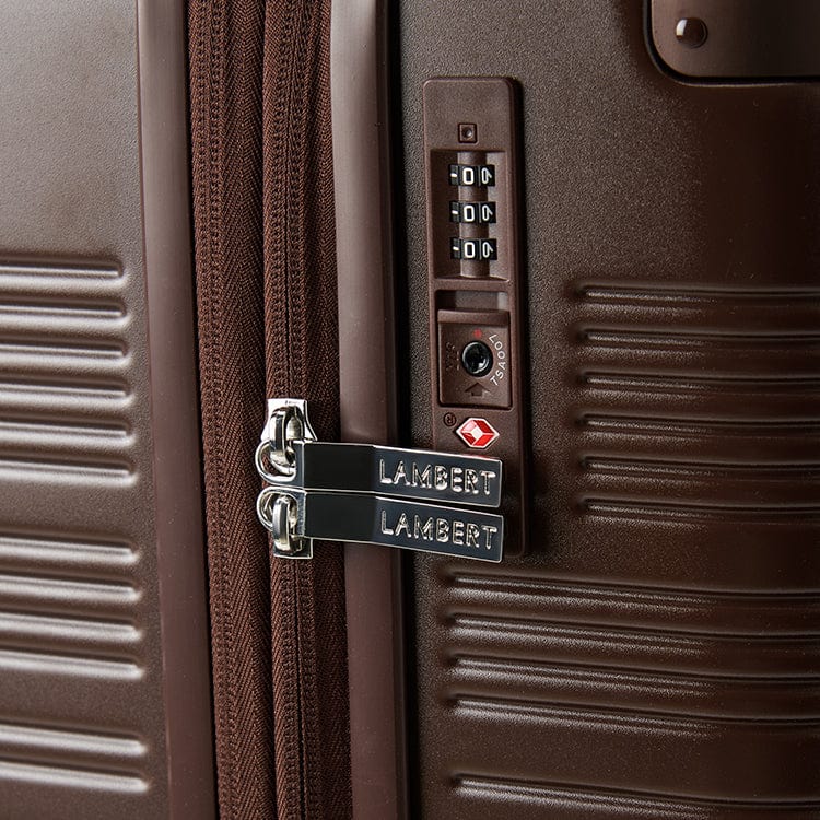 La Milan - Valise d’enregistrement moyenne chocolate