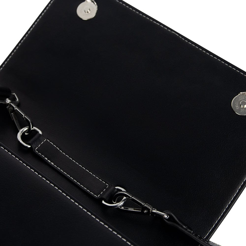 Le Miriam - Vegan Black Leather Handbag