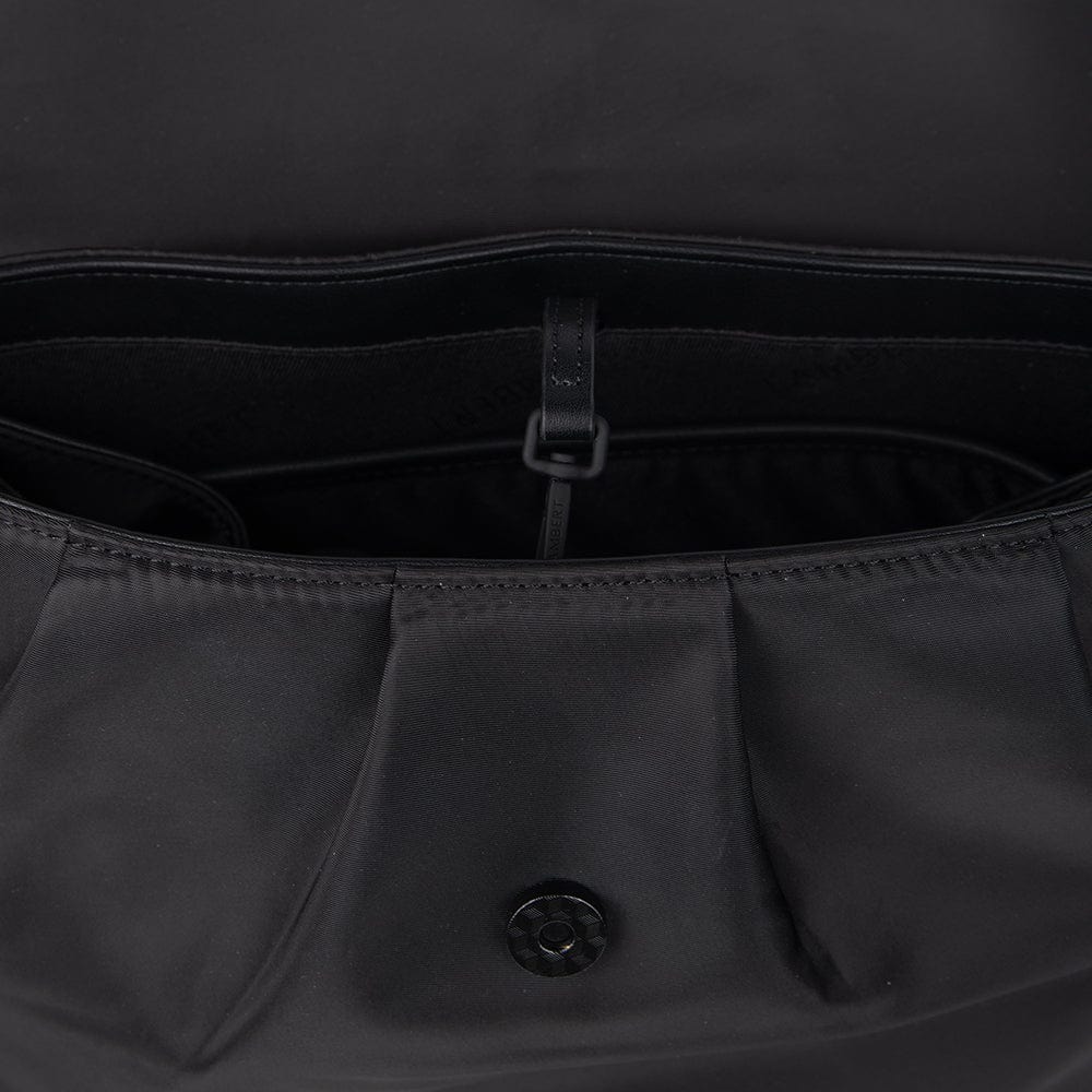 Le Morgan - Sac à dos extensible en nylon recyclé noir