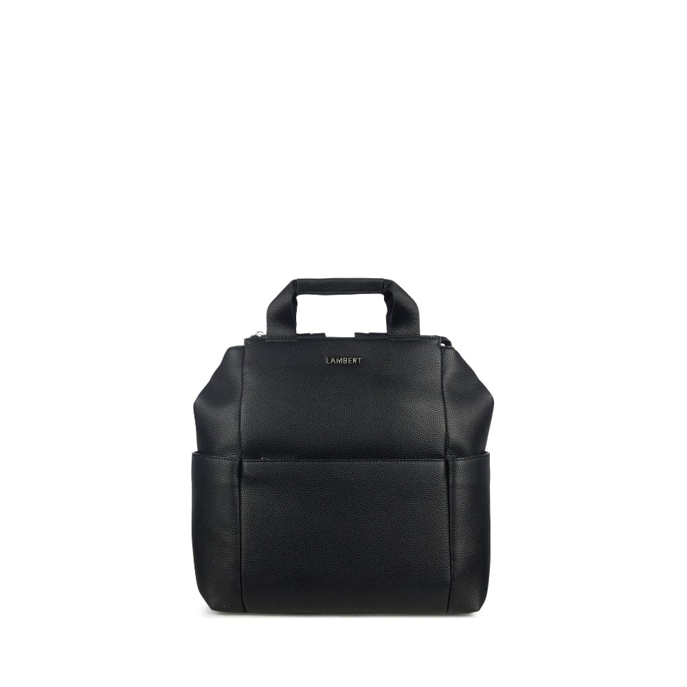 Ensemble parents - Sac à couches + Console de pousette + Protège carnet noir