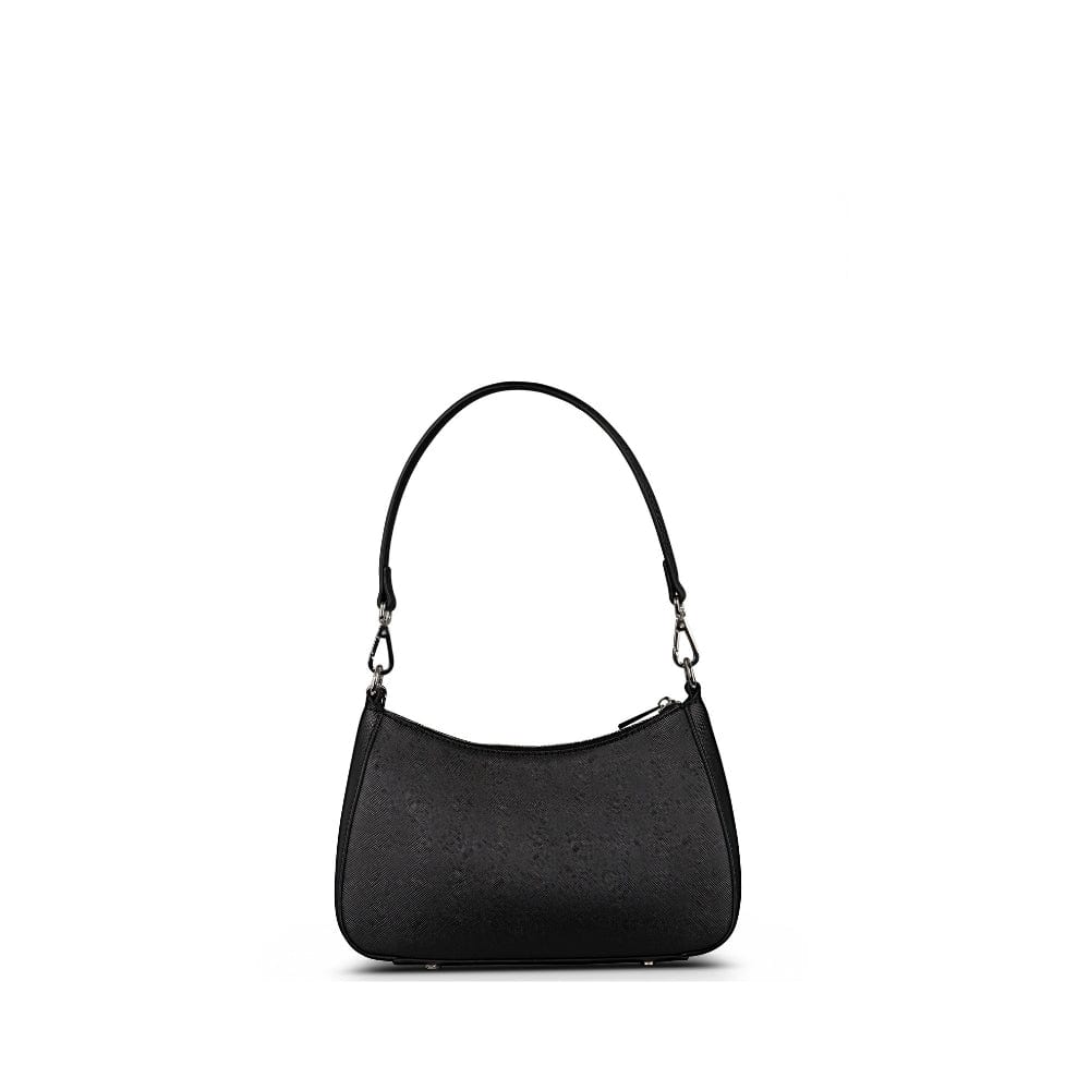 The Nicole - 2-in-1 Black Vegan Leather Handbag