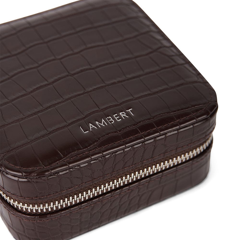 The Noelle – Bark Vegan Leather Jewelry Box