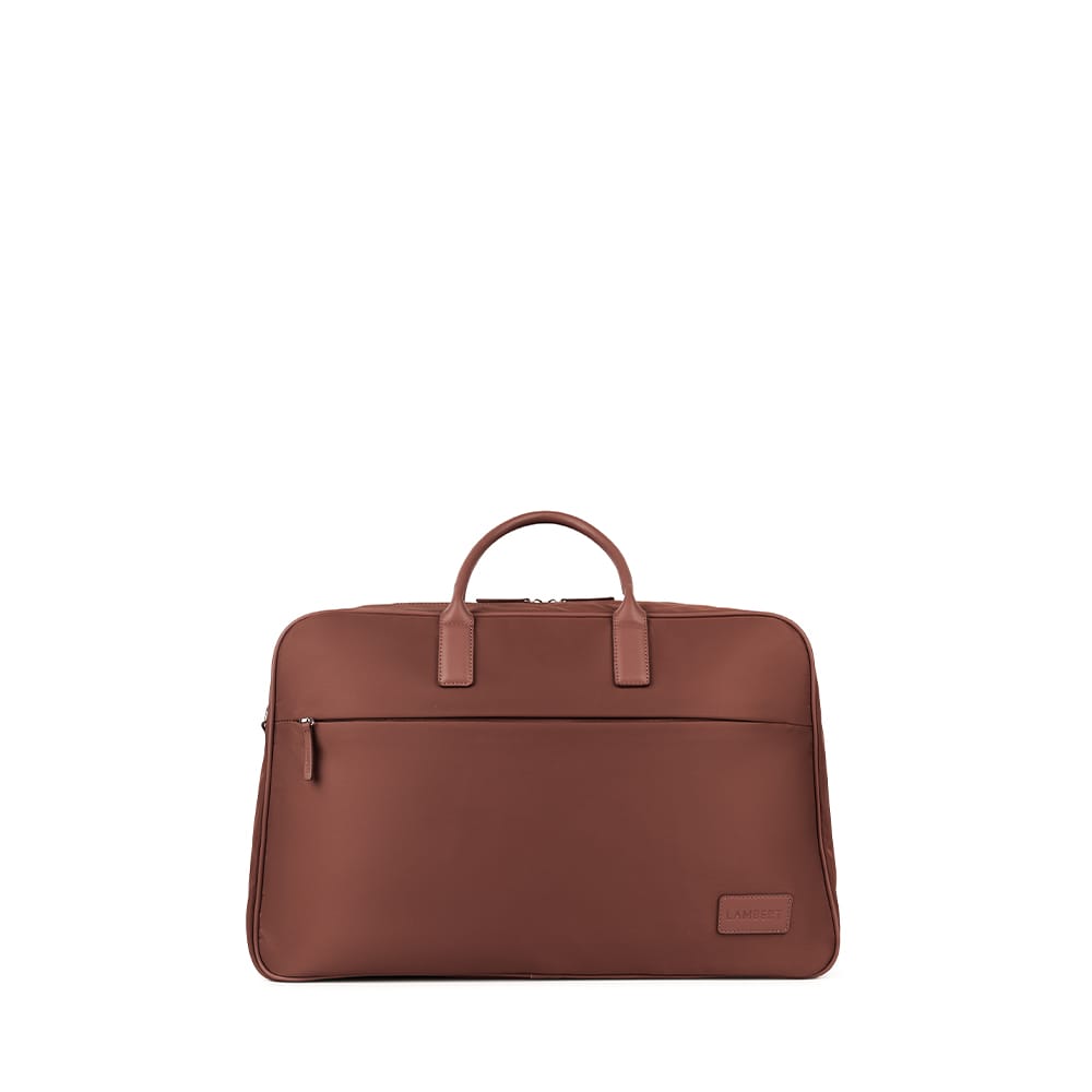 Le Oslo - Sac de voyage fourre-tout en nylon recyclé sienna